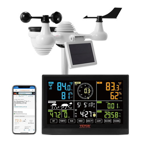 Vevor profi wlan wetterstation - vevor, wlan-wetterstation