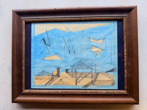 Lyonel feininger aquarell - -,