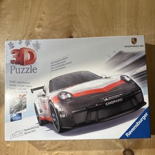 3D Puzzle, Porsche 911 GT3 Cup 108 Teile, ab 10 Jahre, NEU UND ORIGINALVERPACKT