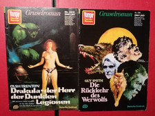 3  Roman-Hefte " VAMPIR HORROR ROMAN " Pabel Verlag,..guter Zustand ( -2- )