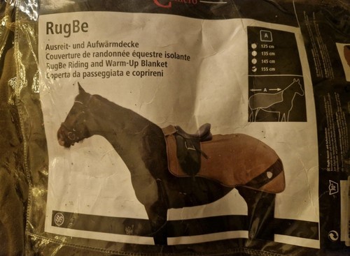 Rugbe ausreitdecke 155 - ausreitdecke,
