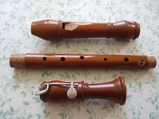 Heinrich Tenorblockflöte, Modell Meister, Barock mit Schlüssel, fast neuwertig
