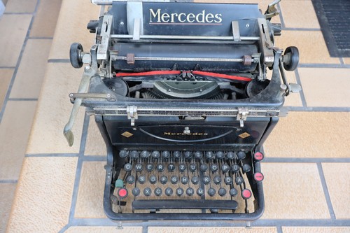 Schreibmaschine mercedes aus - mercedes,