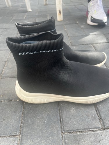 Prada sneaker leinen - prada, größe
