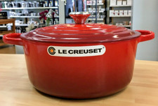 LE CREUSET  Bräter rund Signature 28 cm, 6,7 l kirschrot  NEU
