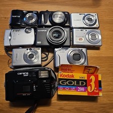 Digitalkamera Konvolut Panasonic Casio Olympus Sony Canon Fuji Defekt Ungetestet