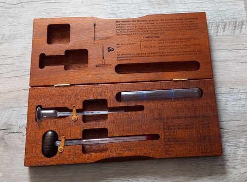 Tfa wein set holzkasten braun - tfa,