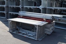 Layher & Blizzard Baugerüst mit Stahlboden 128 m²