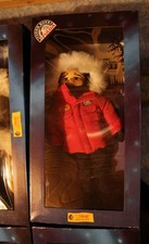 Steiff Fulda Yukon Quest Set 8teilig limitiert Schlitten Husky Eisbär Musher