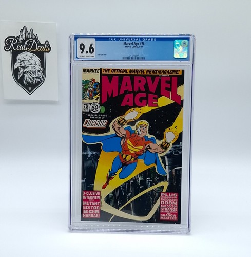 Marvel age cgc - marvel, 9.6