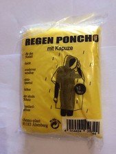 Regen Poncho mit Kapuze