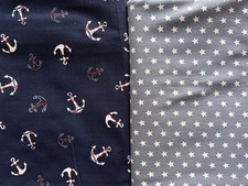 Jersey Stoff Paket Anker