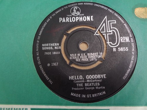 Beatles hello goodbye - beatles,