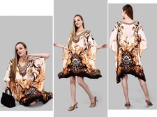 Kurzes Kaftan Kleid Damen –