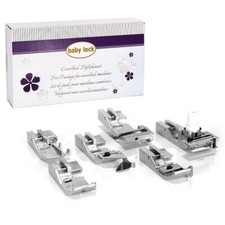 Baby Lock Füßchen-Set 6-tlg