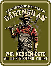 Garten-Sprüche-Schild - Leg