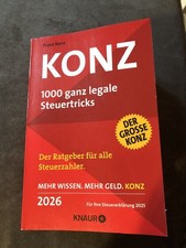 KONZ Steuertricks 2026, 
