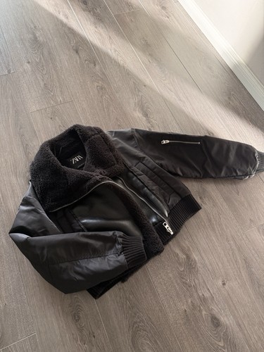 Zara jacke mit teddyfutter - mit,