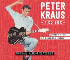 4 CD-BOX * PETER KRAUS - ORIGINAL ALBUM KLASSIKER + BOOKLET - LIMITED # NEU OVP