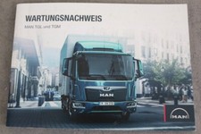 MAN TGL und TGM Serviceheft (Ohne Service-Stempel)  2021 - Wartungsnachweis