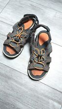Land's Lands End Sommer Schuhe Junge Gr. 33 Sandalen Trekking grau orange Sport