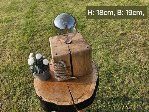 Lampe aus holz - lampe,