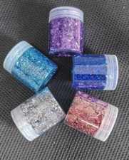 1PC  Chopped Carbon Fiber Short Cut Forging Color Pieces for Carbon Fiber   4g #