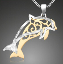 Delfin Anhänger + Anker