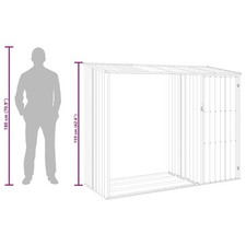 Garten Brennholzlager