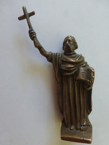 Bonifatius bischof bronze - bonifatius,