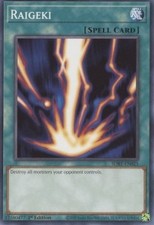 YuGiOh Raigeki SDBT-EN025 Common Englisch Excellent 1st
