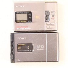 Compact Disc Tragbarer CD Player Sony MD Walkamn MZ-R30 MZ-E40 Silber Defekt2