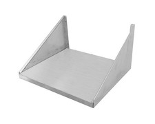 Edelstahl Wandbord Gastro Gerätebord 60x50x32 cm Traglast bis 50 kg neu