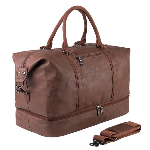 Reisetasche segeltuch leder - reisetasche,