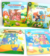 Filz Aufkleber tiere dschungel