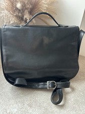 Funbag Aktentasche Ledertasche schwarz