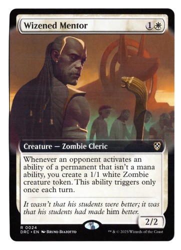 Mtg wizened mentor - mtg, |