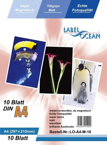 Blatt fotopapier - 10,