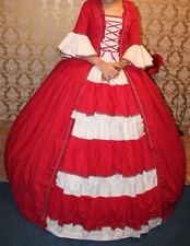 Barock Kleid, Rokoko Kleid, Ballkleid  Gr. 40/42/44 (372U)