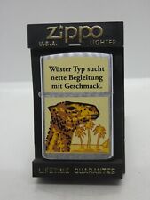 18113/ Zippo Camel " Wüster Typ " 1991  Sturmfeuerzeug unbenutzt / neuwertig