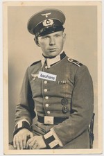 Foto Portrait Soldat Infanterie Regiment 109, Waffenrock, Bajonett (554n)