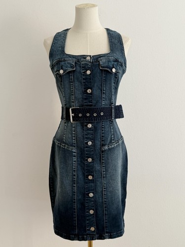 Guess jeanskleid off shoulder - guess,
