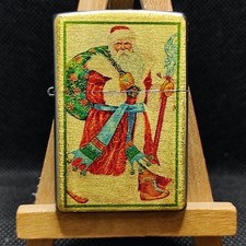 Org. Zippo Regular Gold Case / Weihnachtsedition / mit Aufdruck  19