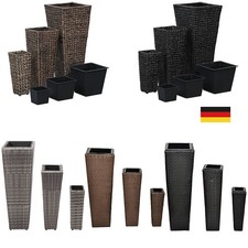 3er Garten Pflanzkübel