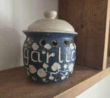 Knoblauch Topf - Studiokeramik