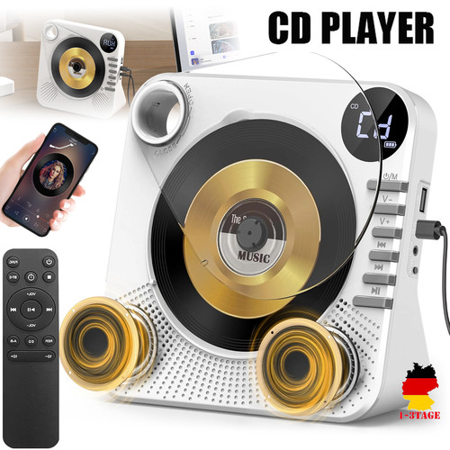 Tragbarer player radio - tragbarer, cd-radio