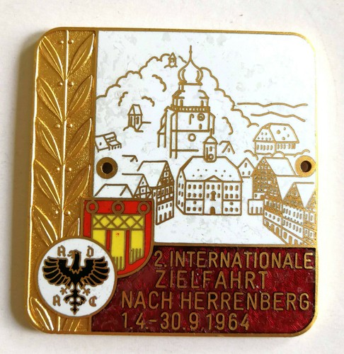 Plakette internationale - plakette, 2.