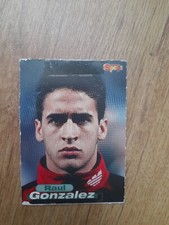 Raul Real Madrid Schalke 04 Rare Bravo Sport Rookie Card 1990er Vintage Selten