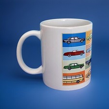 MBIG Tasse Kaffeebecher Mercedes Daimler Benz Oldtimer Geschenk Spruch 