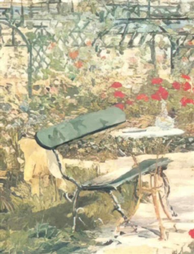 Foto edouard manet banc - foto,